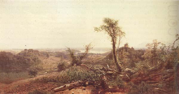 Looking Southwest over Church s Farm from the Sienghenberg, Frederic E.Church